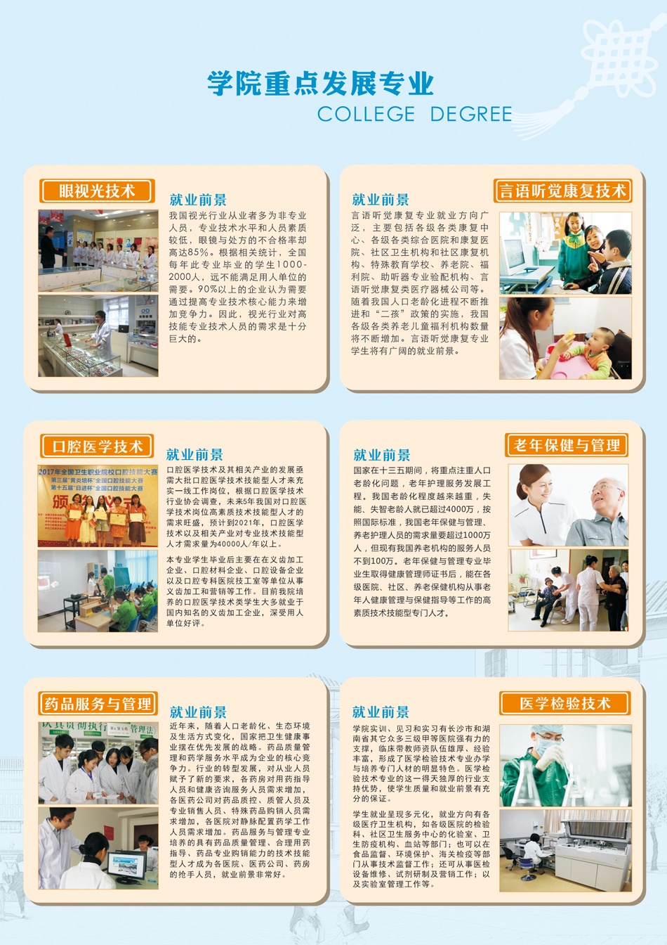 长沙卫生职业学院2019年单独招生简章(图3)