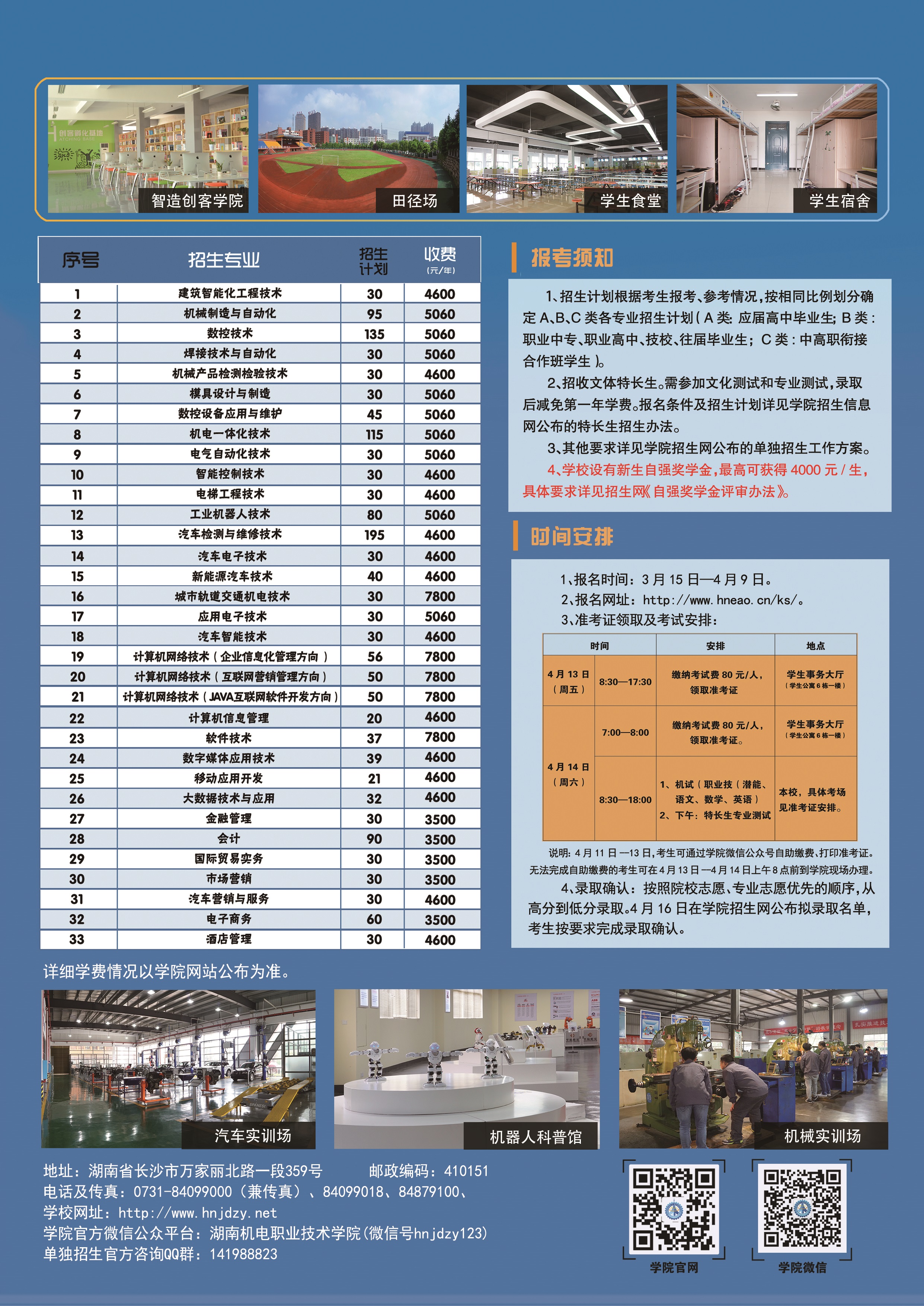 湖南机电职业技术学院2018年单独招生简章(图2)