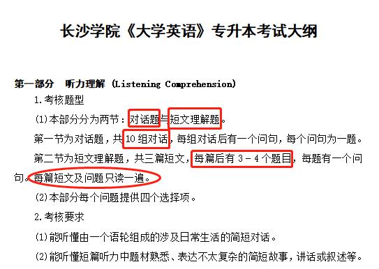 盘点湖南专升本英语考试要考听力的院校！