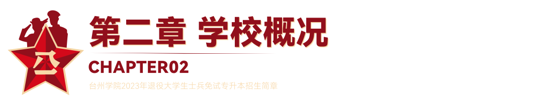 2023年台州学院退役大学生士兵免试专升本招生简章(图2)