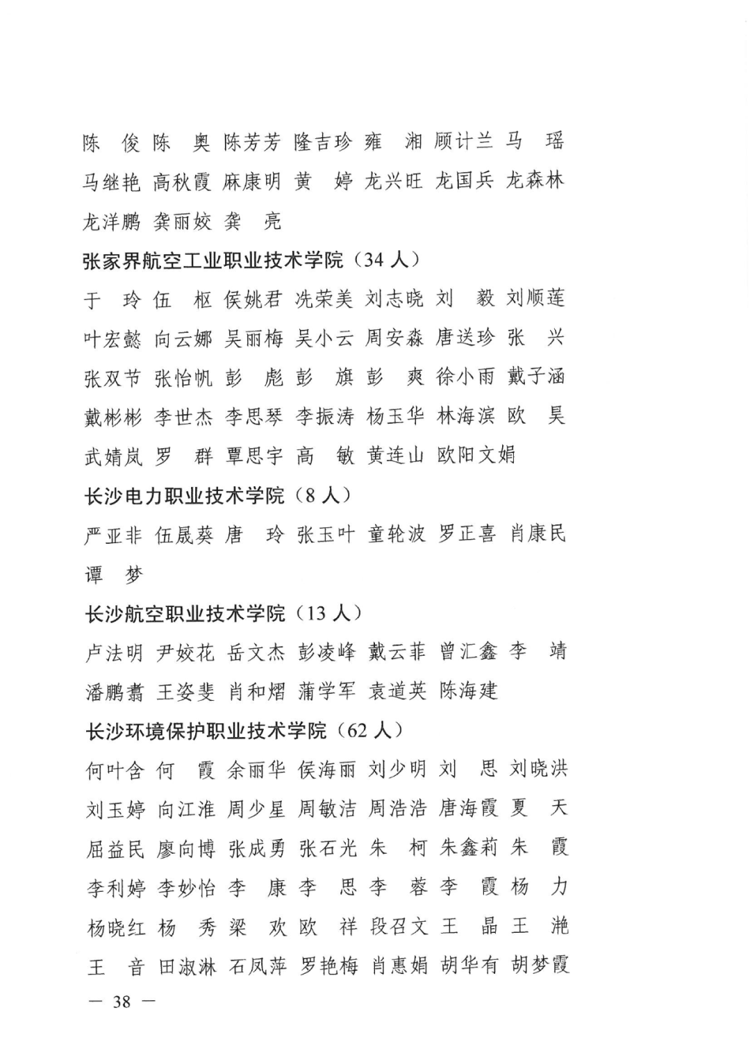 2022年湖南“专升本” 省内生源建档立卡毕业生报考资格审核结果的公示(图38)