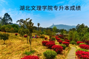 2019年湖北文理学院普通专升本成绩查询通知