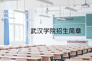 武汉学院2020年普通专升本招生简章：招生计划及考试科目