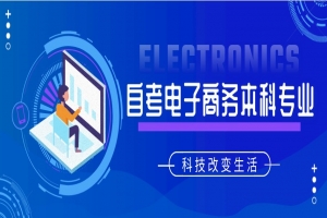 自考本科：自考电子商务本科专业介绍