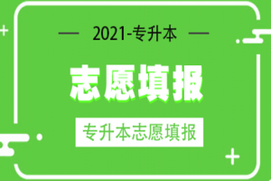 专升本先报志愿再考试的省份