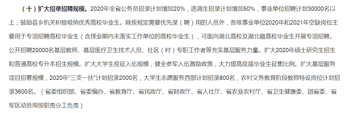 湖南省公务员招录计划增加20% 湖南省公务员招录计划增加20%