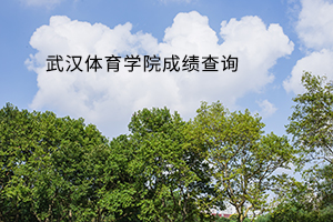 武汉体育学院2019年专升本考试成绩查询(图1)